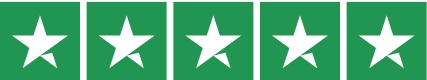 5 star Trustpilot rating